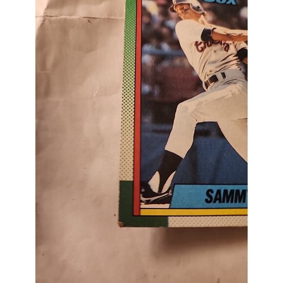 1990 Topps - Sammy Sosa #692 (RC) Error Card - Picture 13 of 15